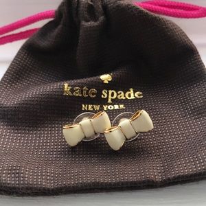 Kate spade bow earrings